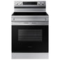 Samsung NE63A6511SS – Cuisinière électrique intelligente 30 po, convection + Air Fry, 6,3 pi³, Inox