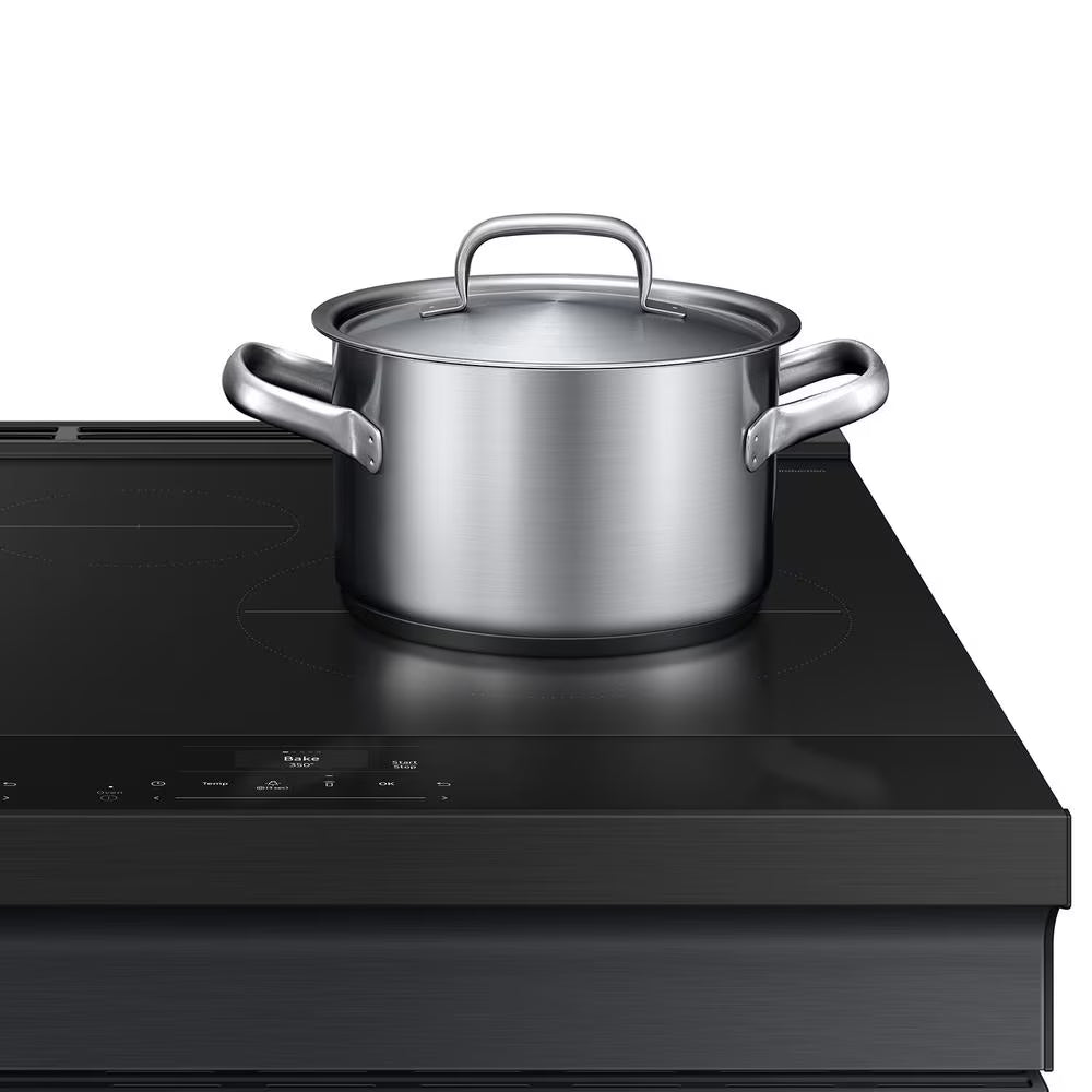 Samsung 6.3 cu. ft. Smart Slide-In Induction Range – Model NSI6DG9500MT