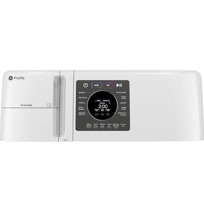 GE Profile 28 po Ensemble laveuse-sécheuse combinée à chargement frontal – Modèle PFQ83HSLWWW - Neuf/Boîte ouverte