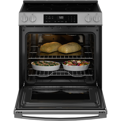 GE 30″ Cuisinière électrique encastrable – 5 zones, Crisp Mode – Modèle GRS500PVSS