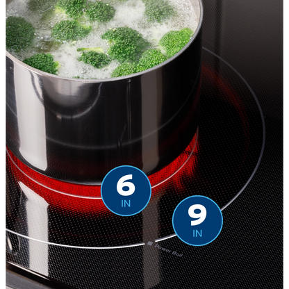 GE 30″ Cuisinière électrique encastrable – 5 zones, Crisp Mode – Modèle GRS500PVSS