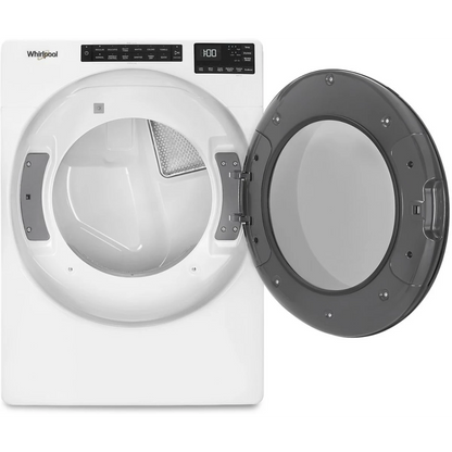 Whirlpool 7,4 pi³ Sécheuse électrique à chargement frontal – Modèle WED5605MW
