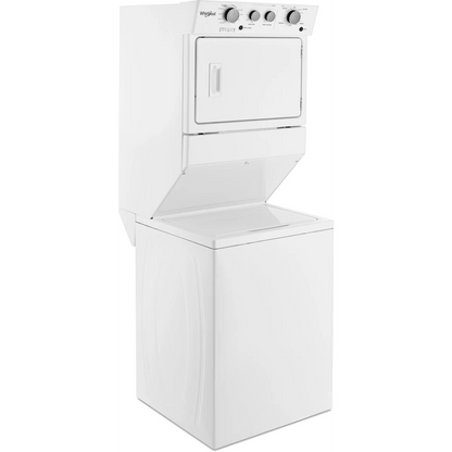 Whirlpool WET4027HW – Centre laveuse 3,5 pi³ / sécheuse 5,9 pi³ superposé