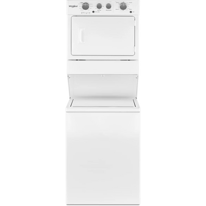 Whirlpool WET4027HW – Centre laveuse 3,5 pi³ / sécheuse 5,9 pi³ superposé