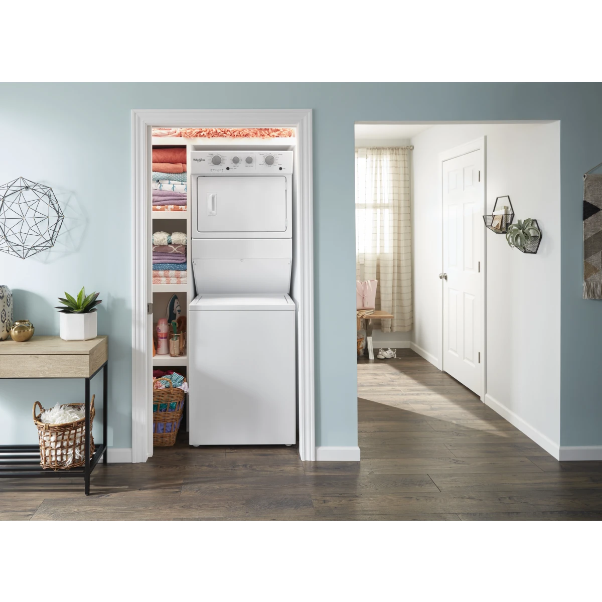 Whirlpool WET4027HW – Centre laveuse 3,5 pi³ / sécheuse 5,9 pi³ superposé
