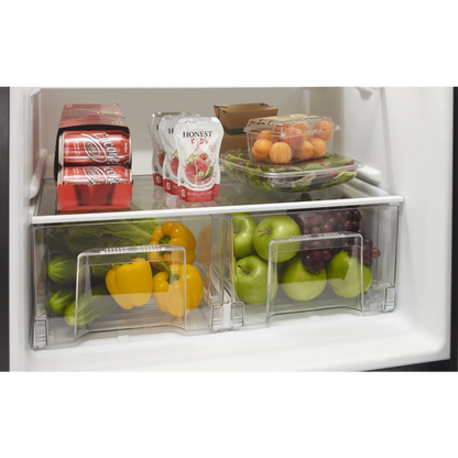 Whirlpool 18,2 pi³ Réfrigérateur à congélateur supérieur – Modèle WRT348FMES