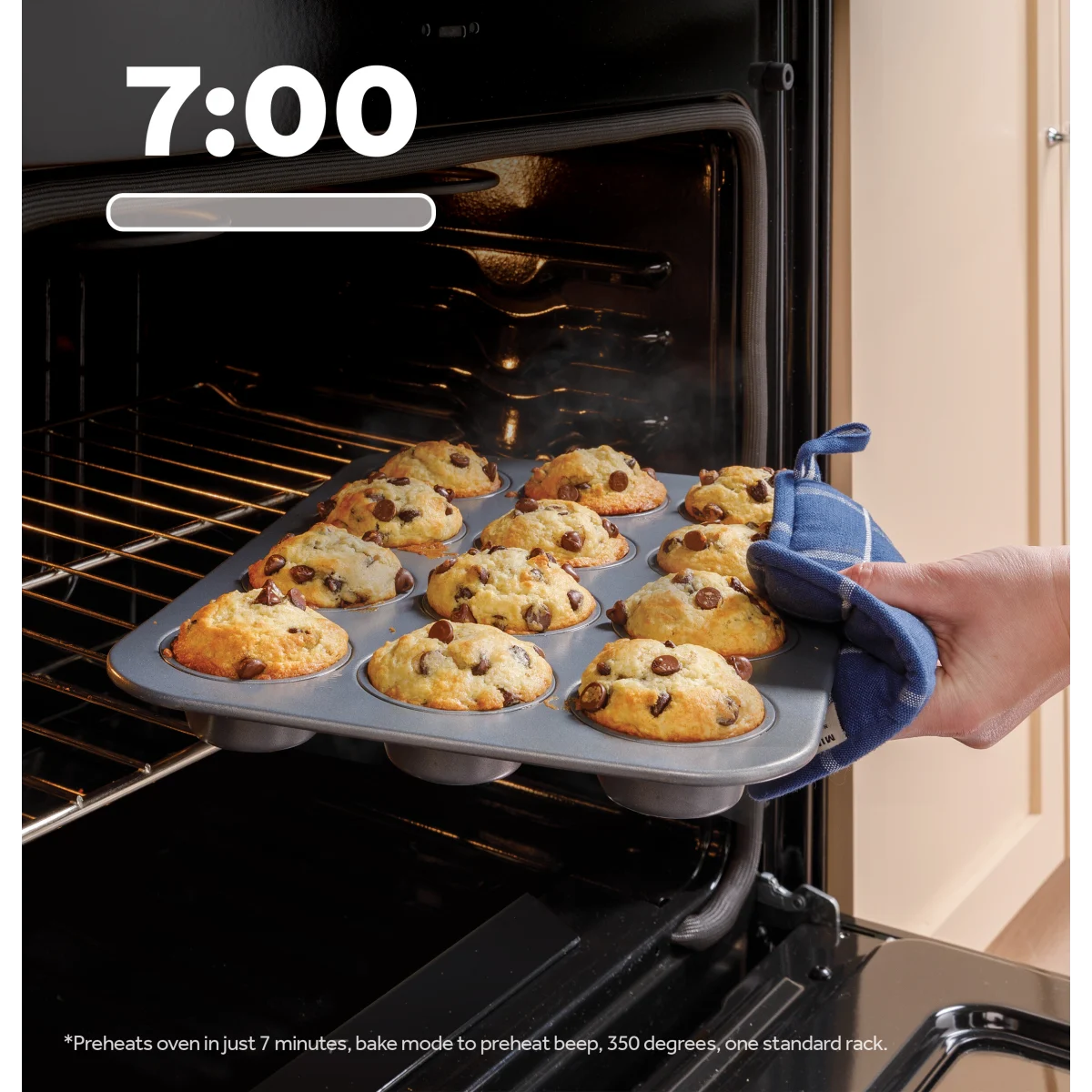 GE 30″ Cuisinière électrique encastrable – 5 zones, Crisp Mode – Modèle GRS500PVSS