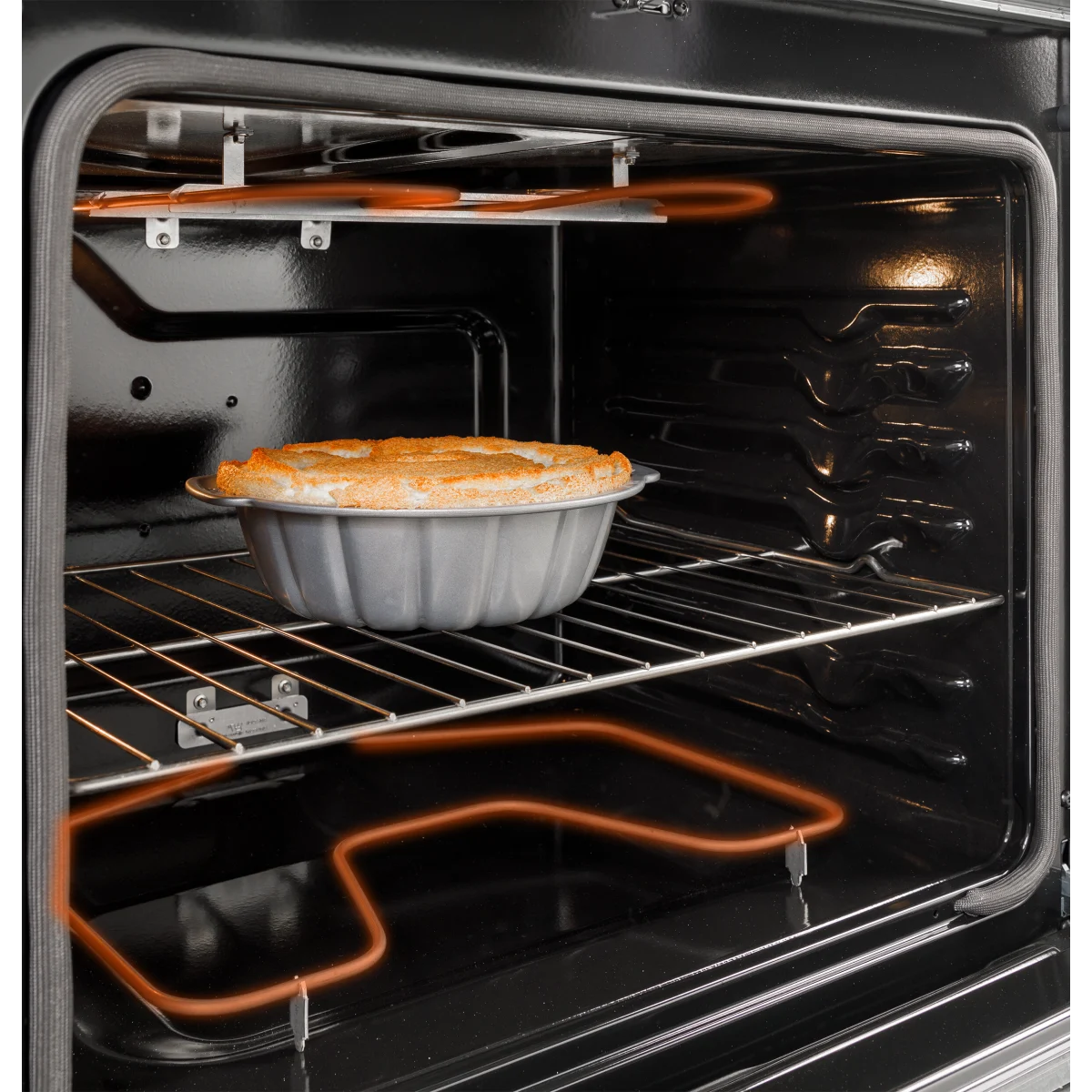 GE 30″ Cuisinière électrique encastrable – 5 zones, Crisp Mode – Modèle GRS500PVSS